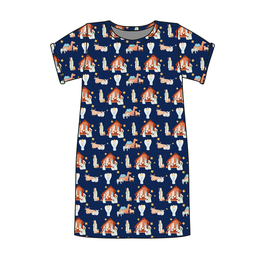 The Silent Night Womens' Night Shirt