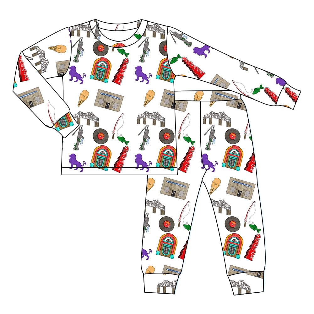 SALE- The Leo Two-Piece Pajama Set